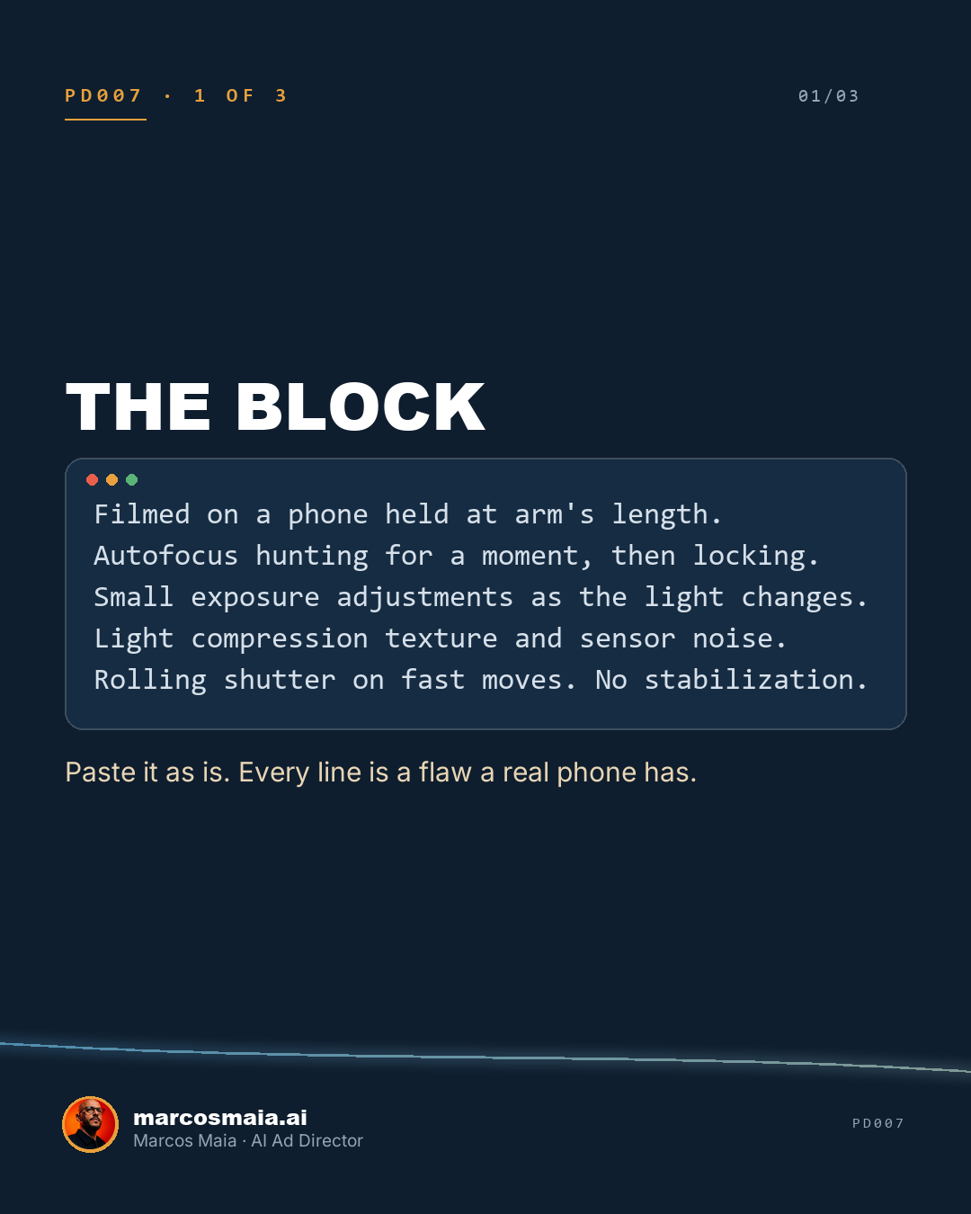 PD007 slide