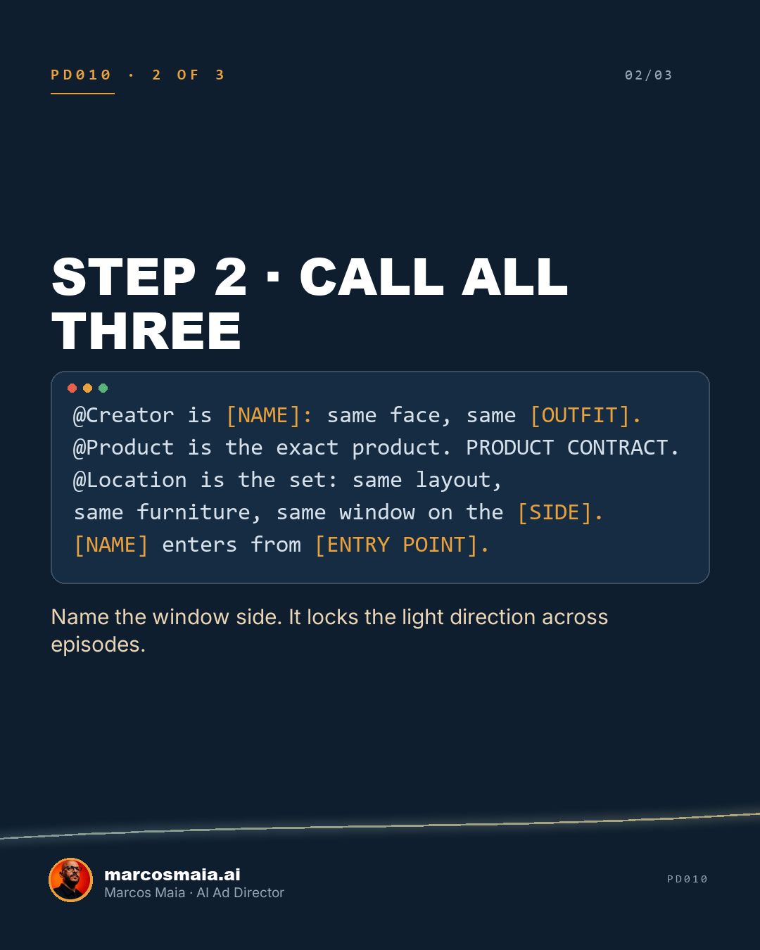 PD010 slide