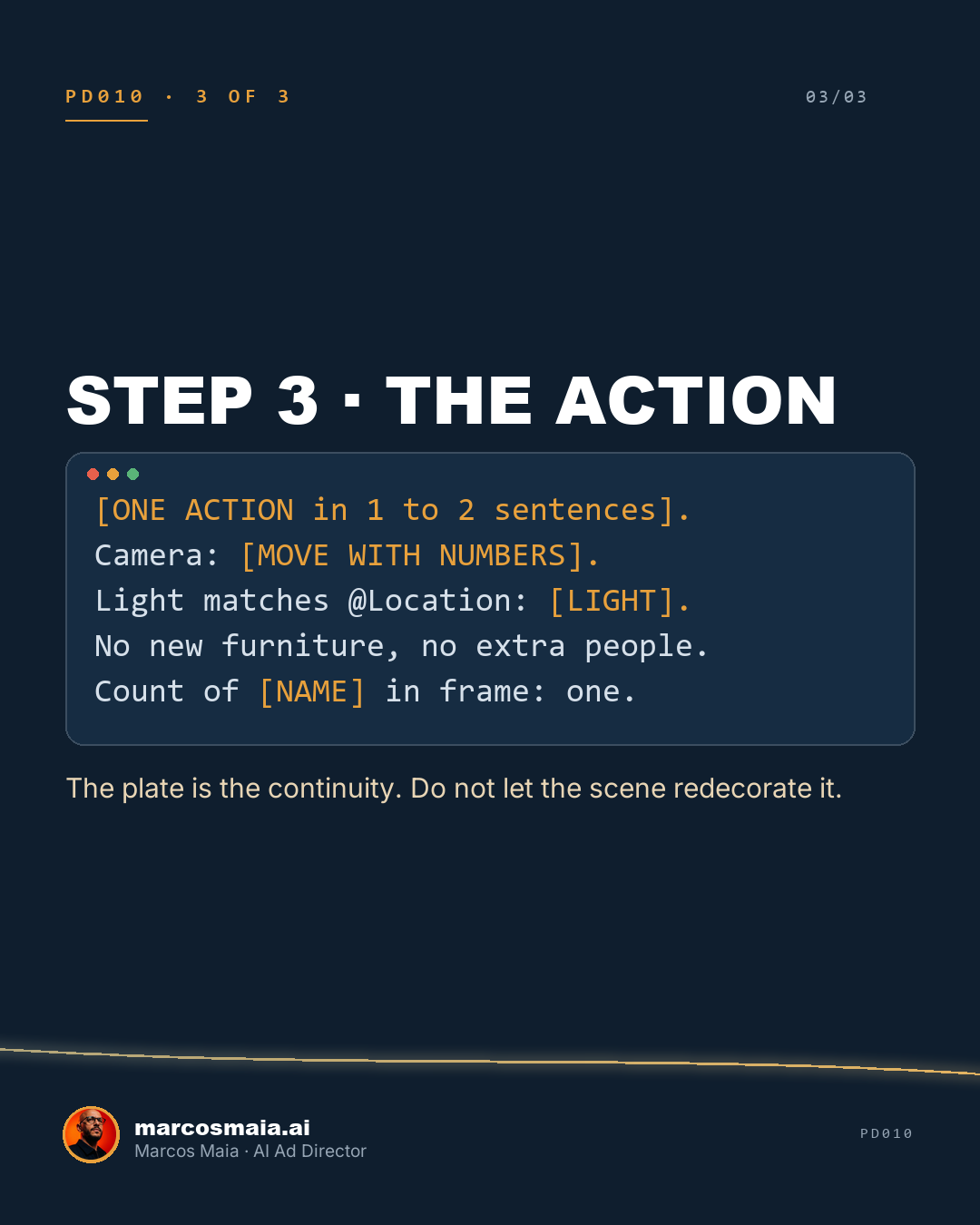 PD010 slide