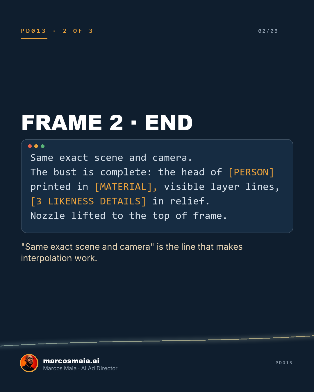 PD013 slide