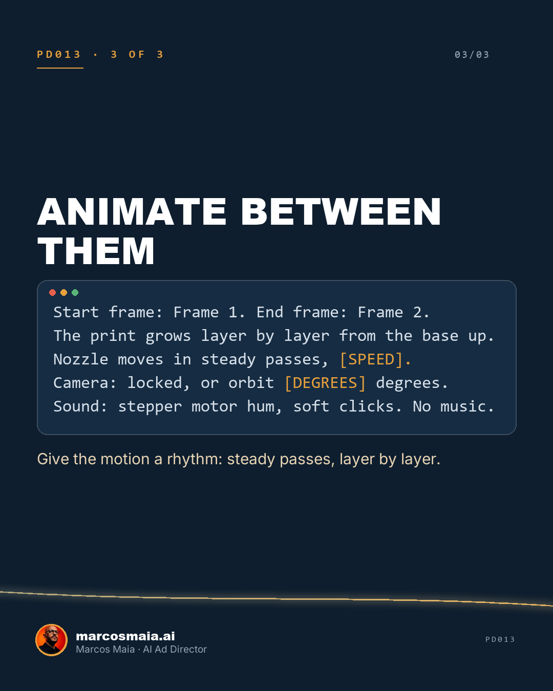 PD013 slide